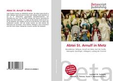 Capa do livro de Abtei St. Arnulf in Metz 