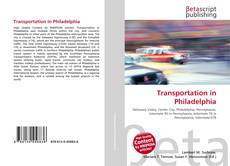Copertina di Transportation in Philadelphia