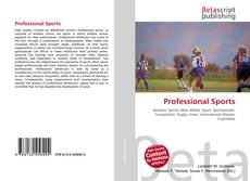 Buchcover von Professional Sports