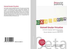 Buchcover von Voiced Uvular Fricative