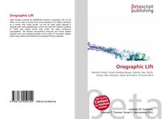 Buchcover von Orographic Lift
