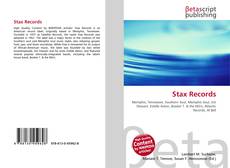 Couverture de Stax Records