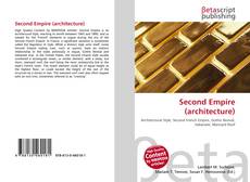 Copertina di Second Empire (architecture)