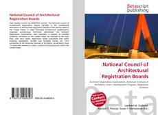 Capa do livro de National Council of Architectural Registration Boards 