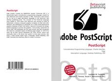 Copertina di PostScript