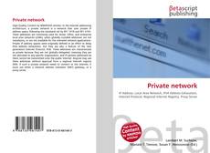 Capa do livro de Private network 