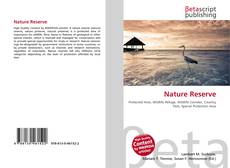 Capa do livro de Nature Reserve 