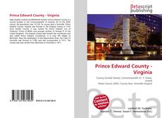 Capa do livro de Prince Edward County - Virginia 