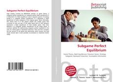 Capa do livro de Subgame Perfect Equilibrium 