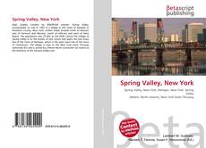 Capa do livro de Spring Valley, New York 