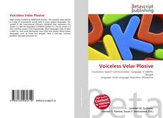 Capa do livro de Voiceless Velar Plosive 