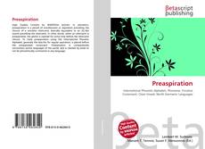 Capa do livro de Preaspiration 