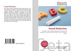 Capa do livro de Vowel Reduction 