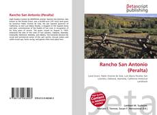 Capa do livro de Rancho San Antonio (Peralta) 