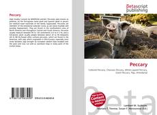 Capa do livro de Peccary 