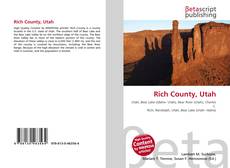 Capa do livro de Rich County, Utah 