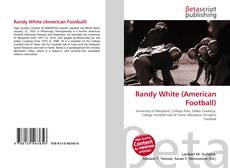 Capa do livro de Randy White (American Football) 