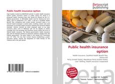 Capa do livro de Public health insurance option 