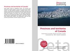 Capa do livro de Provinces and territories of Canada 