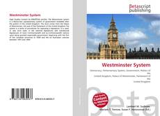 Capa do livro de Westminster System 