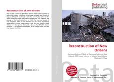 Capa do livro de Reconstruction of New Orleans 