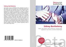 Capa do livro de Sidney Barthelemy 