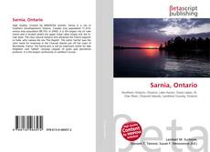 Capa do livro de Sarnia, Ontario 