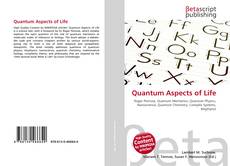 Capa do livro de Quantum Aspects of Life 