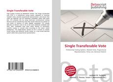 Capa do livro de Single Transferable Vote 