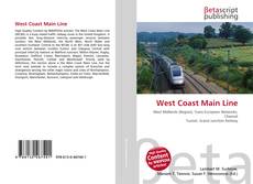 Capa do livro de West Coast Main Line 