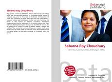 Portada del libro de Sabarna Roy Choudhury