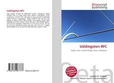 Portada del libro de Uddingston RFC