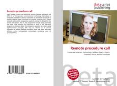 Capa do livro de Remote procedure call 