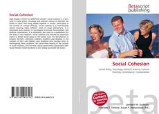 Capa do livro de Social Cohesion 