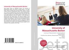 Couverture de University of Massachusetts Boston