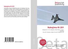 Capa do livro de Nakajima Ki-201 