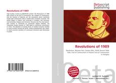 Capa do livro de Revolutions of 1989 