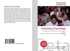 Capa do livro de University of San Diego 