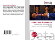 Capa do livro de Robert Morris University 