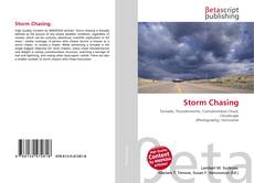 Capa do livro de Storm Chasing 