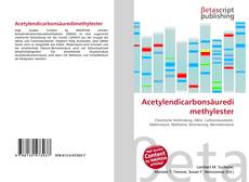 Capa do livro de Acetylendicarbonsäuredimethylester 