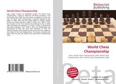 Capa do livro de World Chess Championship 