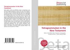 Capa do livro de Tetragrammaton in the New Testament 