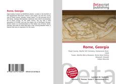 Copertina di Rome, Georgia