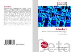 Copertina di Subsidiary