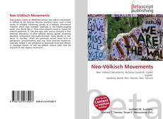 Buchcover von Neo-Völkisch Movements