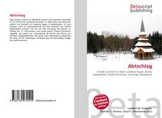 Обложка Abtschlag