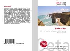 Capa do livro de Panorama 