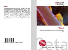 Capa do livro de Vagri 