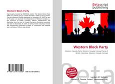 Western Block Party kitap kapağı